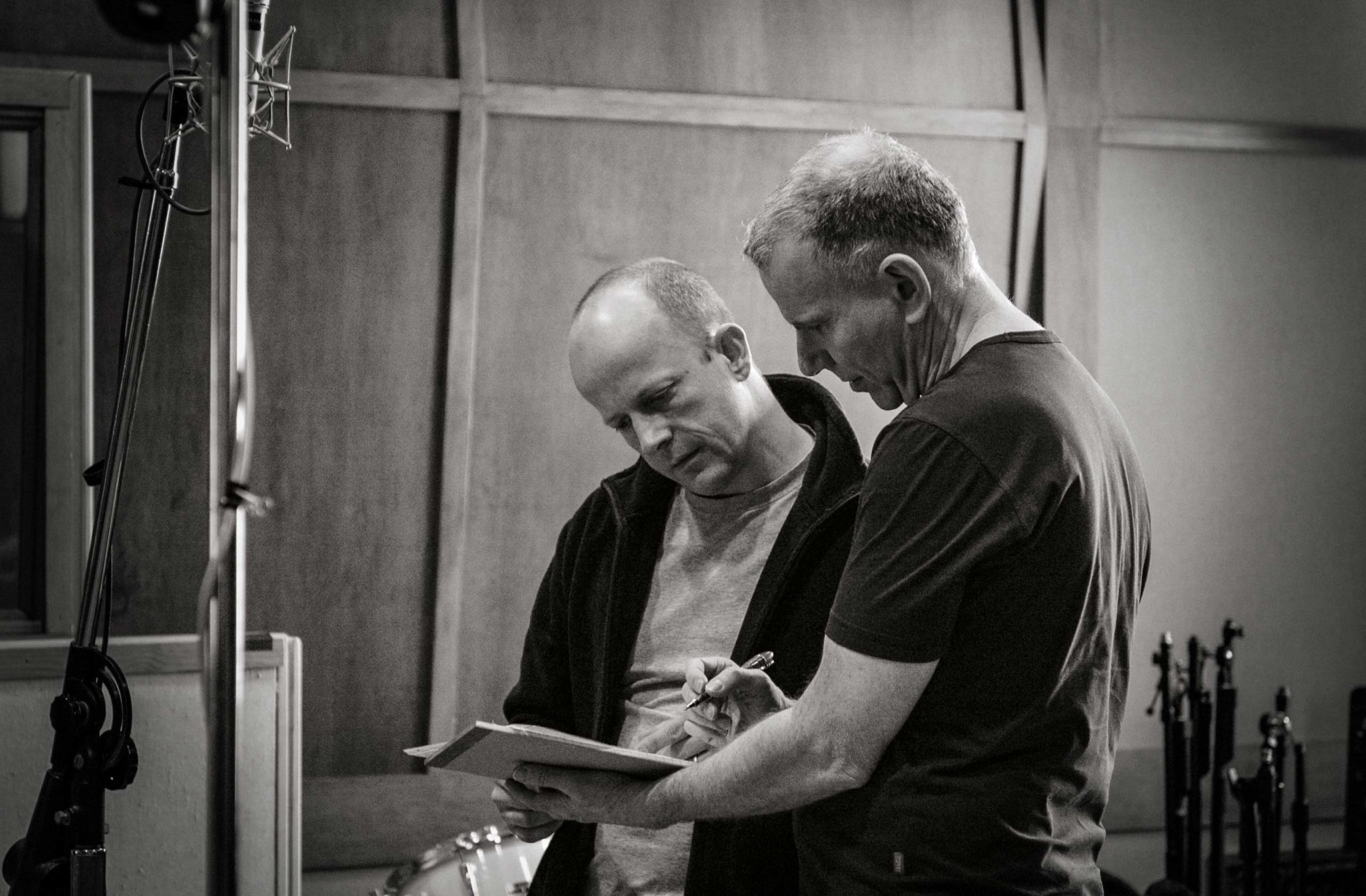 Recording at Bennett Studios