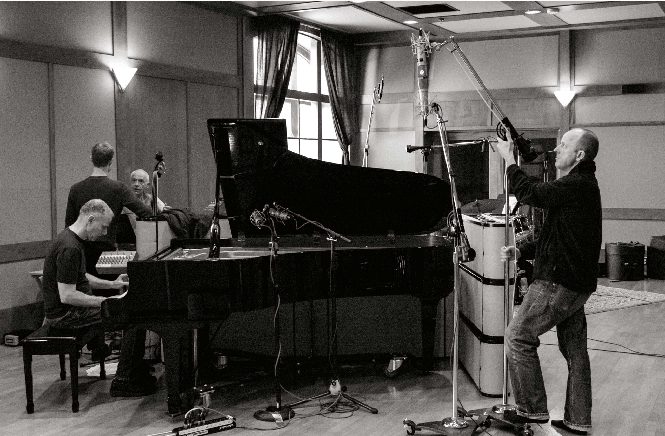 Recording at Bavaria Studio with Lee Konitz