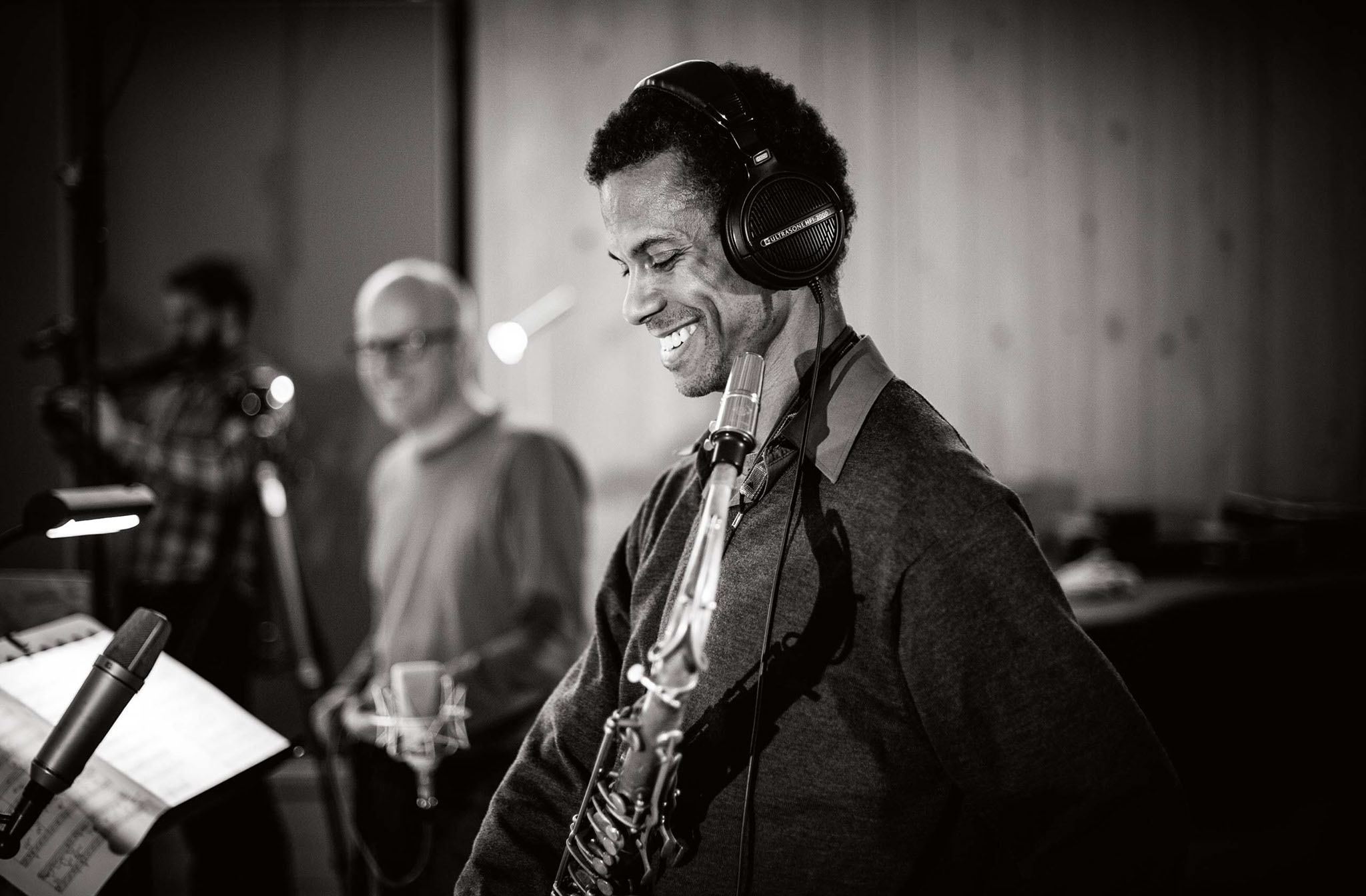 Recording with Mark Turner at Kyberg Studio